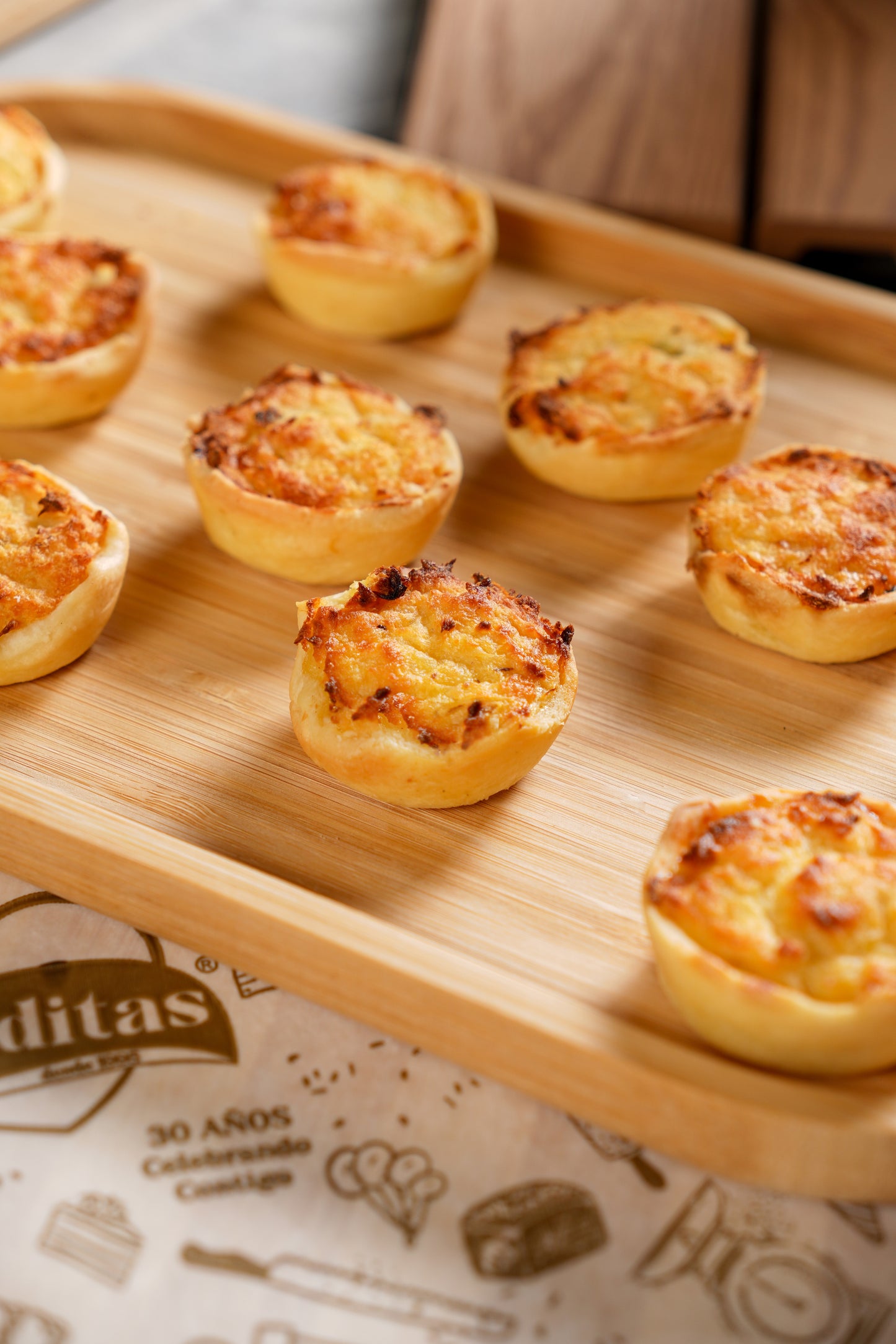 Tartaleta pollo y champiñones x 20 unidades