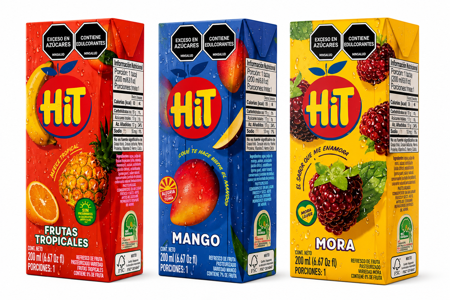Jugo hit tetra pack 200ml