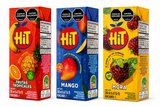 Jugo hit tetra pack 200ml