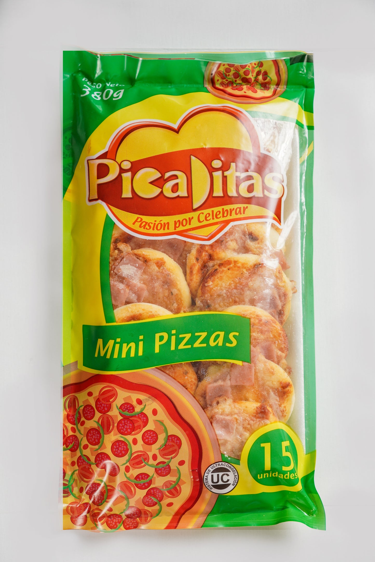 Mini pizza x 15 und